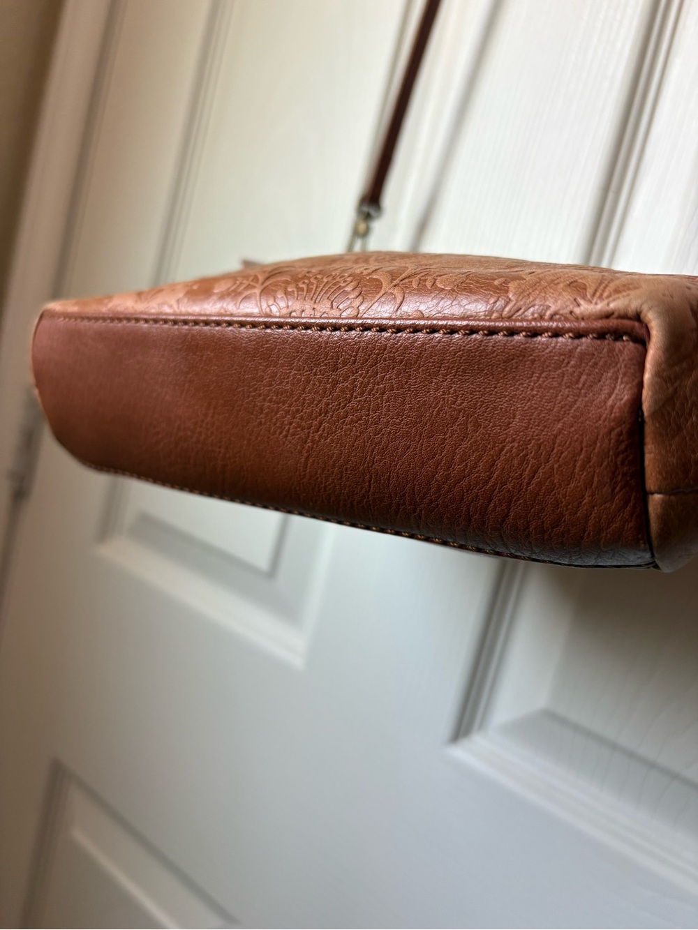 The Sak Leather Tooled Floral Boho Bag - Picture 4 of 11